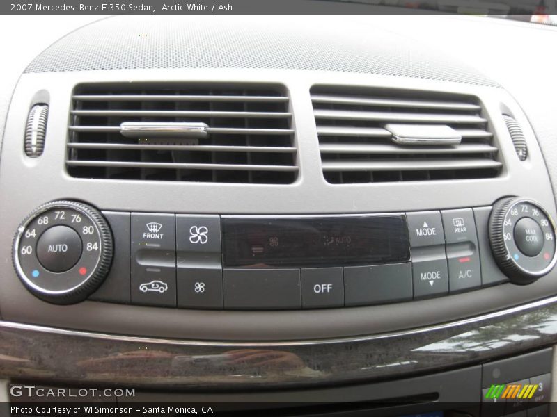 Arctic White / Ash 2007 Mercedes-Benz E 350 Sedan