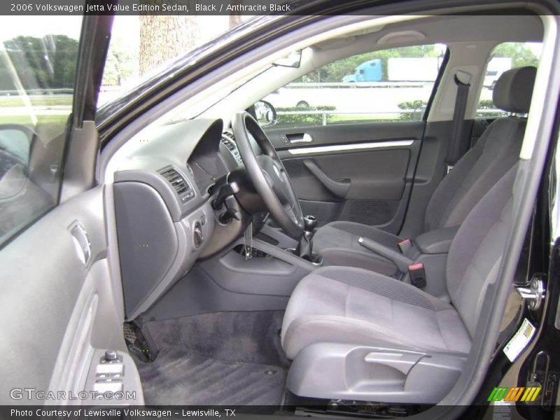 Black / Anthracite Black 2006 Volkswagen Jetta Value Edition Sedan