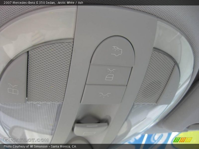 Arctic White / Ash 2007 Mercedes-Benz E 350 Sedan
