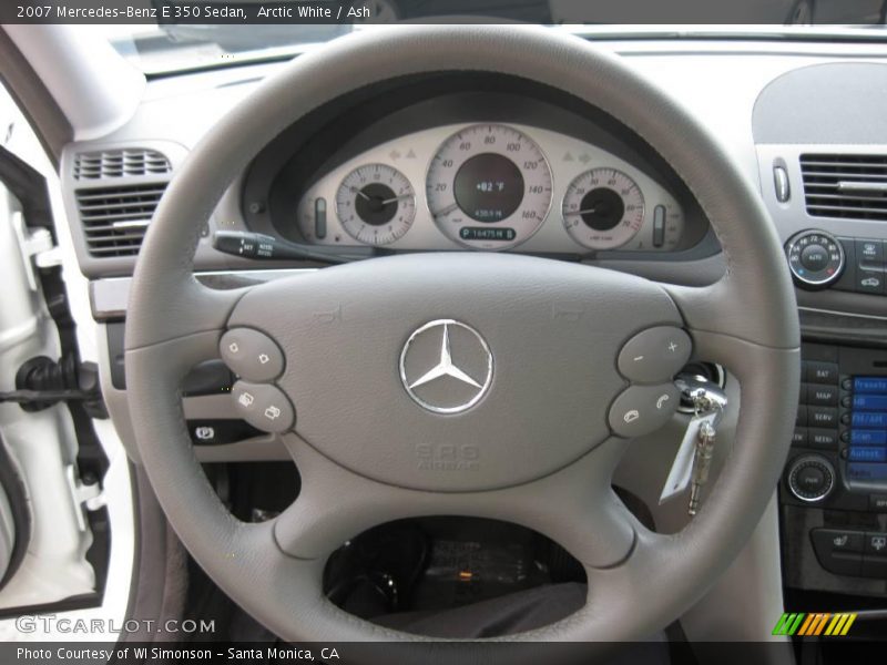 Arctic White / Ash 2007 Mercedes-Benz E 350 Sedan