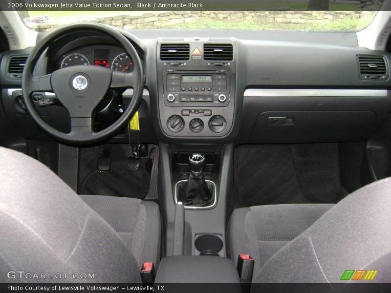 Black / Anthracite Black 2006 Volkswagen Jetta Value Edition Sedan