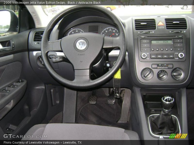 Black / Anthracite Black 2006 Volkswagen Jetta Value Edition Sedan