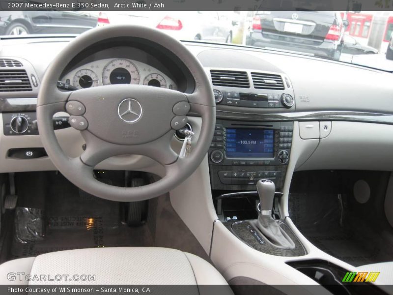 Arctic White / Ash 2007 Mercedes-Benz E 350 Sedan