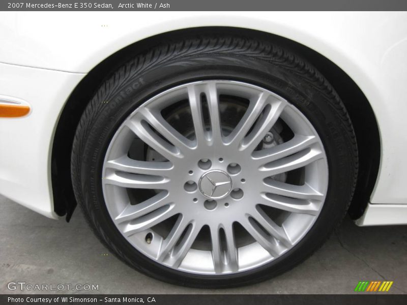 Arctic White / Ash 2007 Mercedes-Benz E 350 Sedan