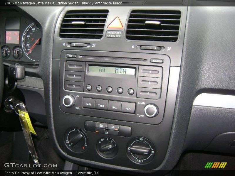 Black / Anthracite Black 2006 Volkswagen Jetta Value Edition Sedan