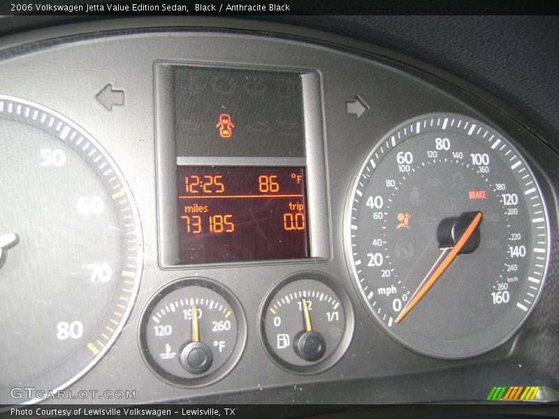 Black / Anthracite Black 2006 Volkswagen Jetta Value Edition Sedan