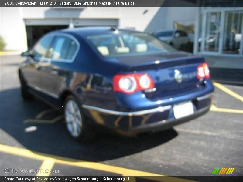 Blue Graphite Metallic / Pure Beige 2006 Volkswagen Passat 2.0T Sedan