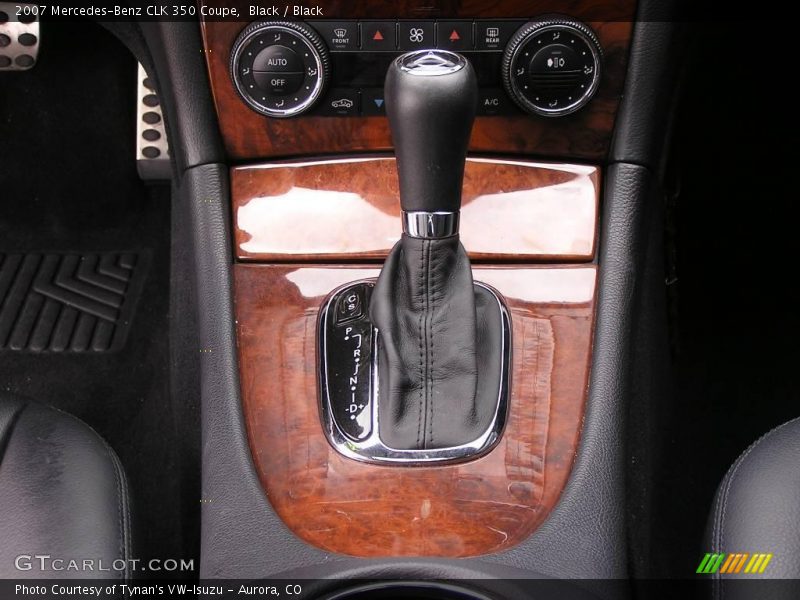 Black / Black 2007 Mercedes-Benz CLK 350 Coupe