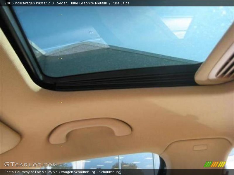 Blue Graphite Metallic / Pure Beige 2006 Volkswagen Passat 2.0T Sedan