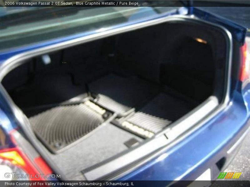 Blue Graphite Metallic / Pure Beige 2006 Volkswagen Passat 2.0T Sedan