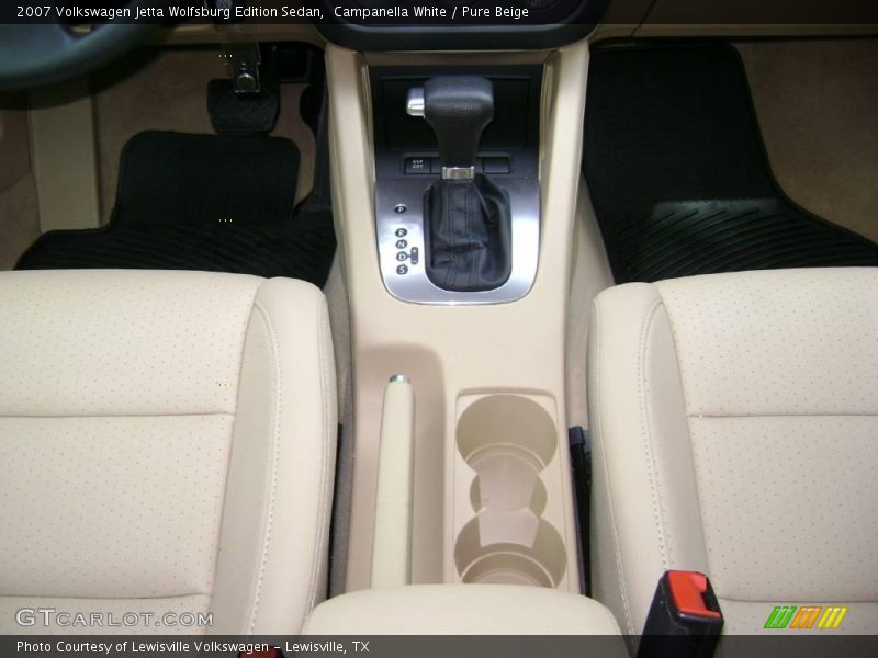 Campanella White / Pure Beige 2007 Volkswagen Jetta Wolfsburg Edition Sedan