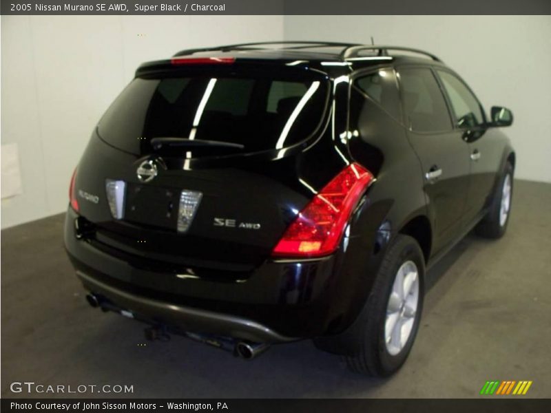 Super Black / Charcoal 2005 Nissan Murano SE AWD