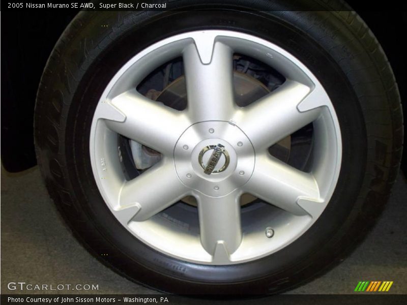 Super Black / Charcoal 2005 Nissan Murano SE AWD