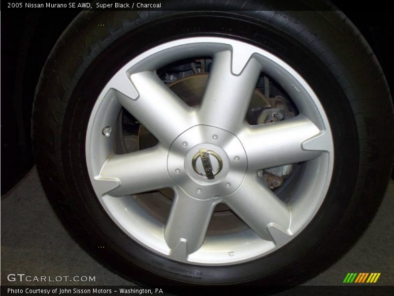 Super Black / Charcoal 2005 Nissan Murano SE AWD