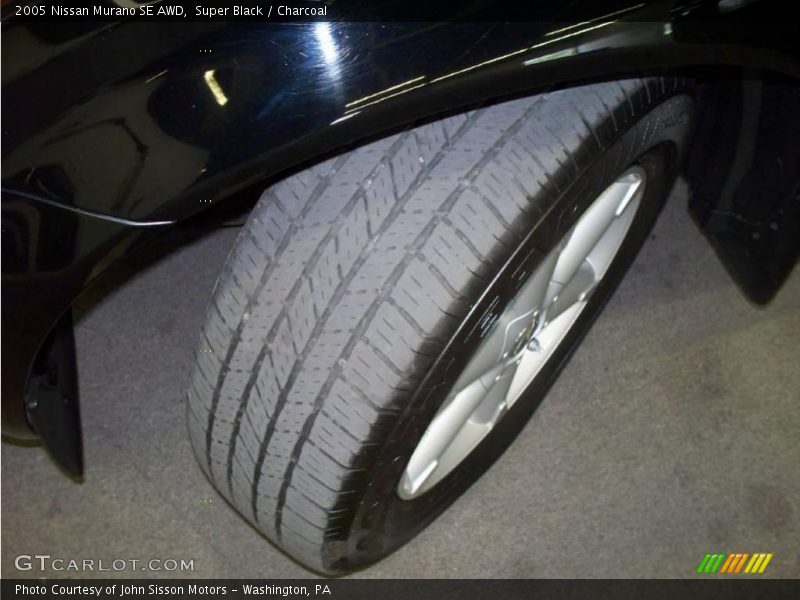 Super Black / Charcoal 2005 Nissan Murano SE AWD
