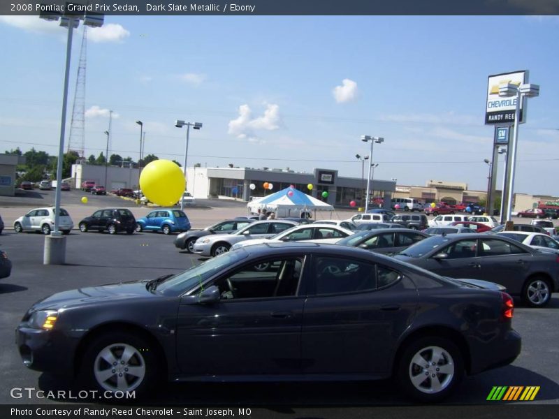 Dark Slate Metallic / Ebony 2008 Pontiac Grand Prix Sedan