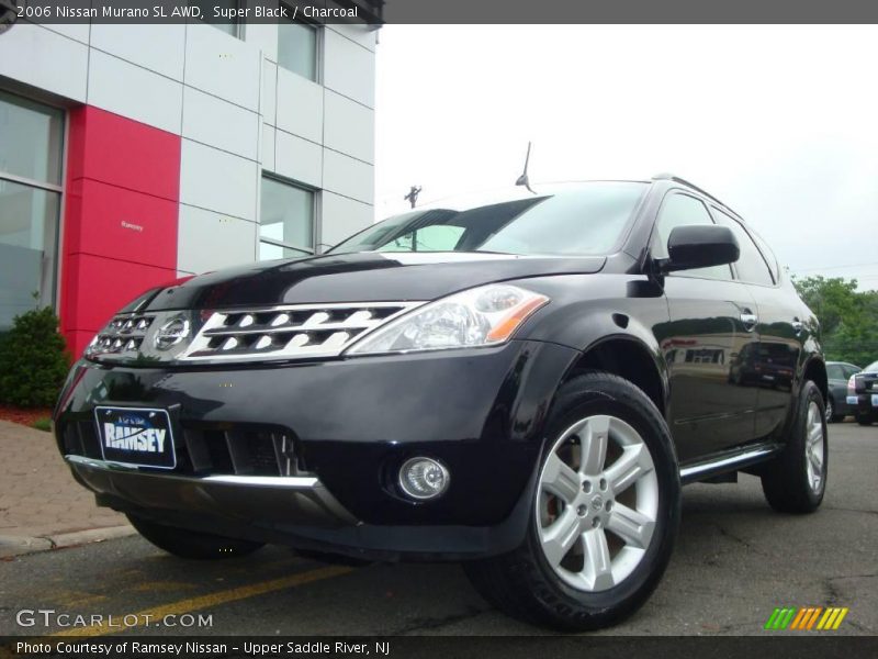 Super Black / Charcoal 2006 Nissan Murano SL AWD