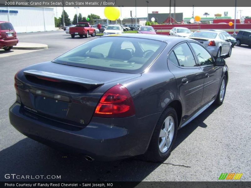 Dark Slate Metallic / Ebony 2008 Pontiac Grand Prix Sedan