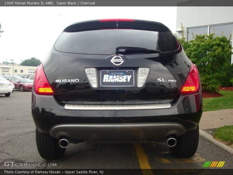 Super Black / Charcoal 2006 Nissan Murano SL AWD
