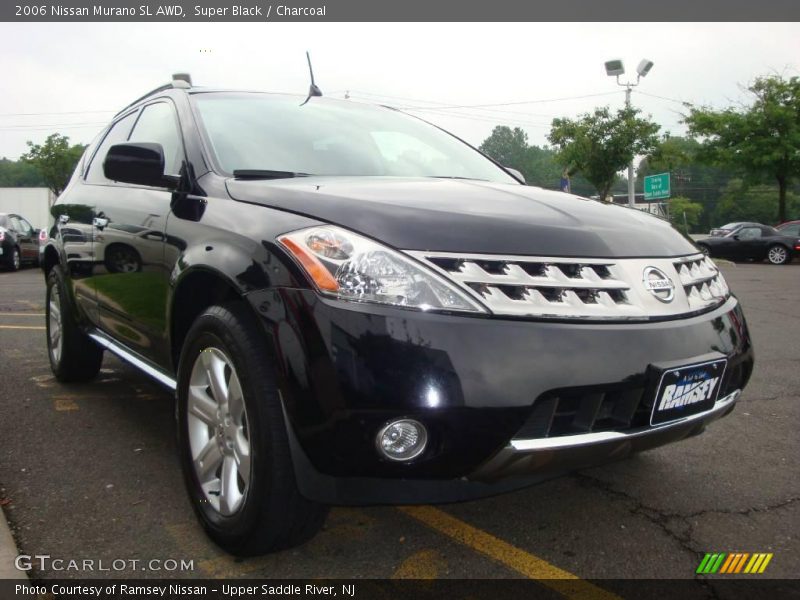 Super Black / Charcoal 2006 Nissan Murano SL AWD