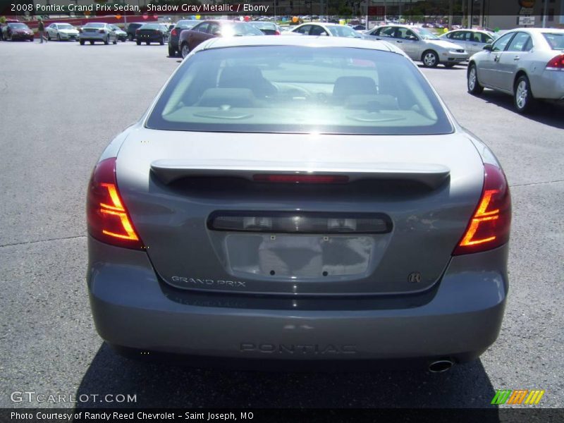 Shadow Gray Metallic / Ebony 2008 Pontiac Grand Prix Sedan