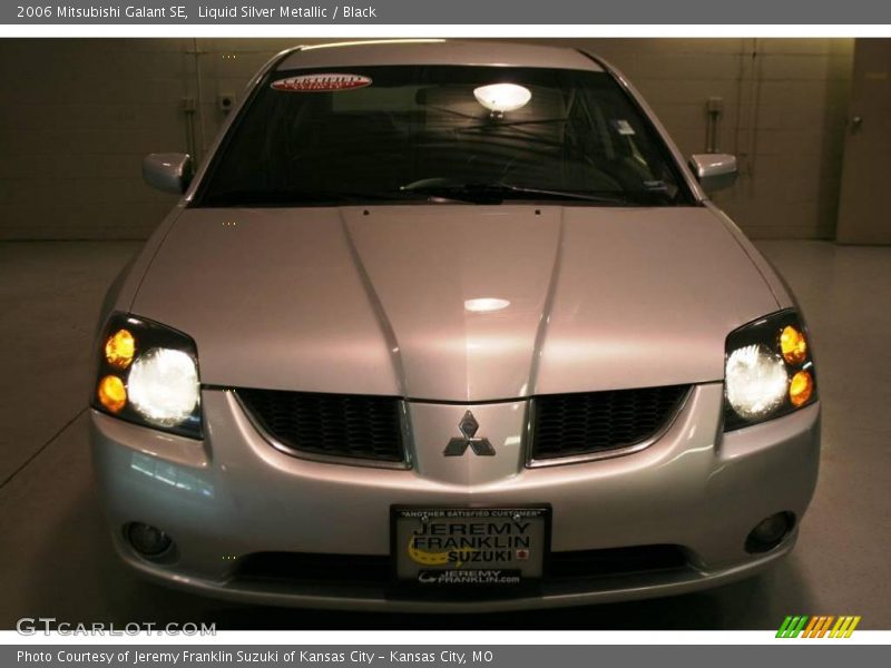 Liquid Silver Metallic / Black 2006 Mitsubishi Galant SE