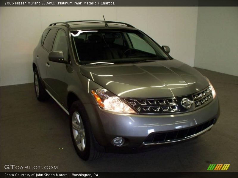 Platinum Pearl Metallic / Charcoal 2006 Nissan Murano SL AWD