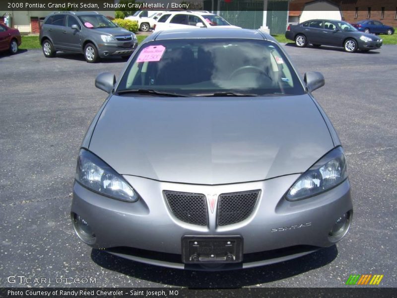 Shadow Gray Metallic / Ebony 2008 Pontiac Grand Prix Sedan