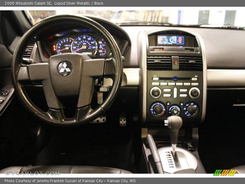 Liquid Silver Metallic / Black 2006 Mitsubishi Galant SE