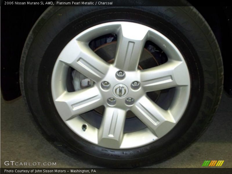Platinum Pearl Metallic / Charcoal 2006 Nissan Murano SL AWD