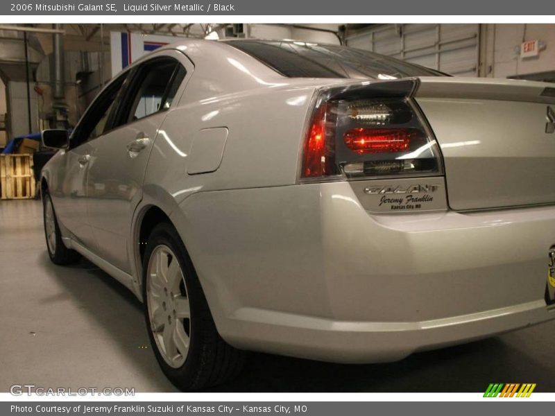 Liquid Silver Metallic / Black 2006 Mitsubishi Galant SE