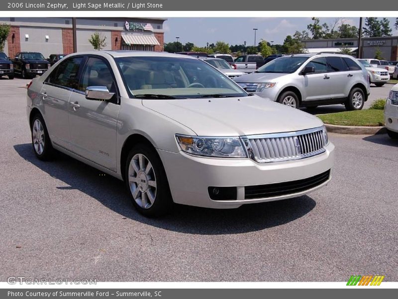 Light Sage Metallic / Light Stone 2006 Lincoln Zephyr
