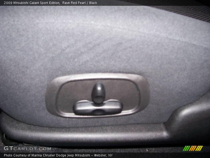 Rave Red Pearl / Black 2009 Mitsubishi Galant Sport Edition