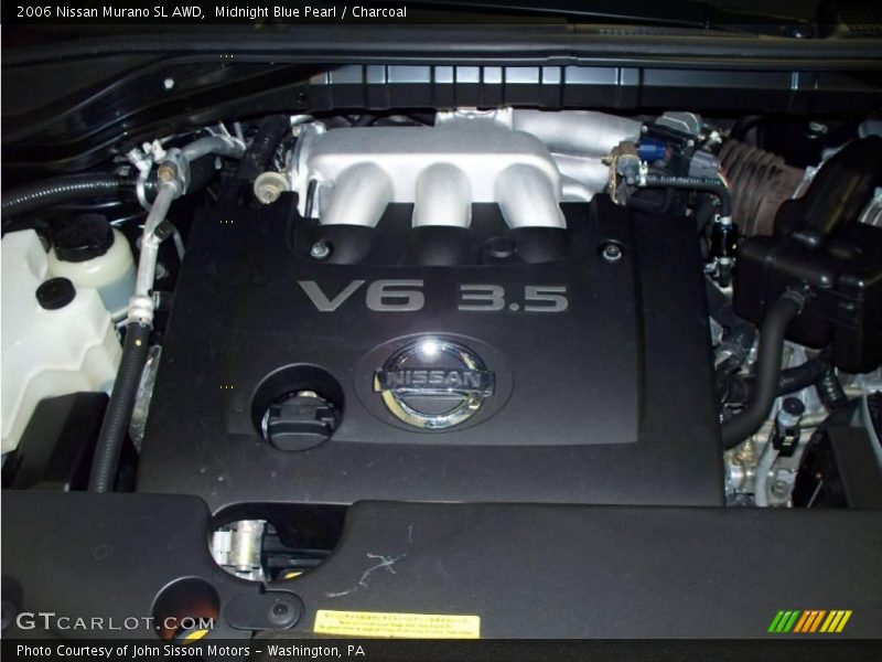 Midnight Blue Pearl / Charcoal 2006 Nissan Murano SL AWD