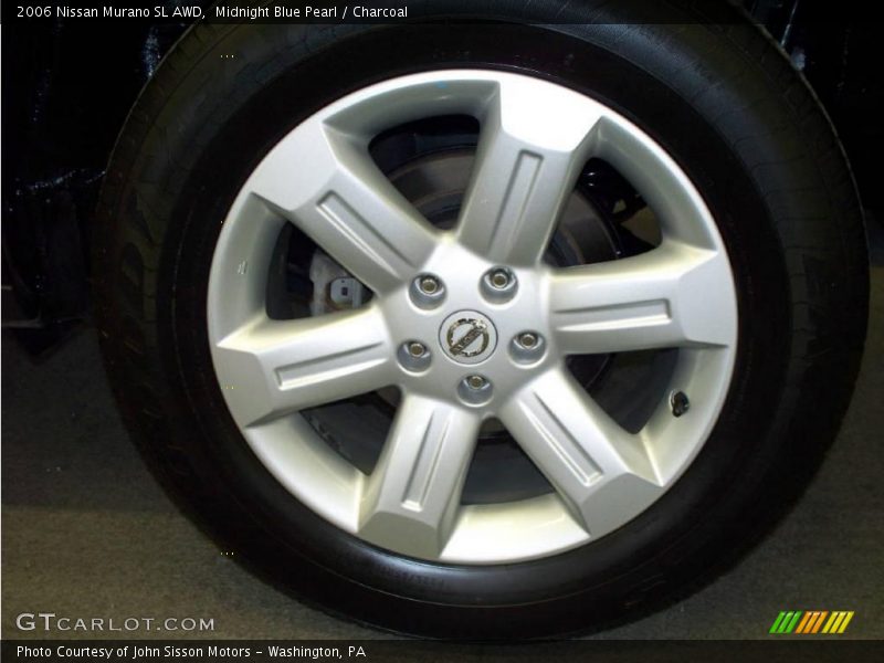 Midnight Blue Pearl / Charcoal 2006 Nissan Murano SL AWD
