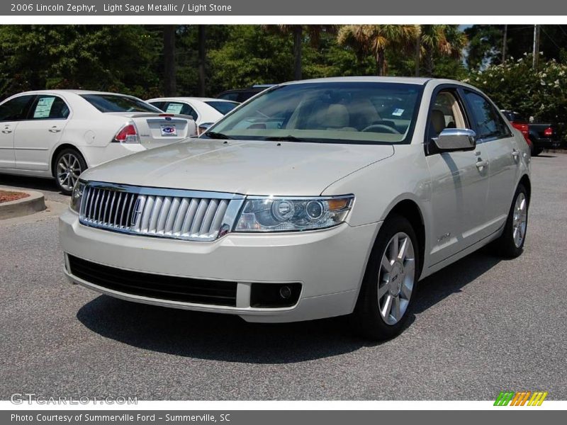 Light Sage Metallic / Light Stone 2006 Lincoln Zephyr