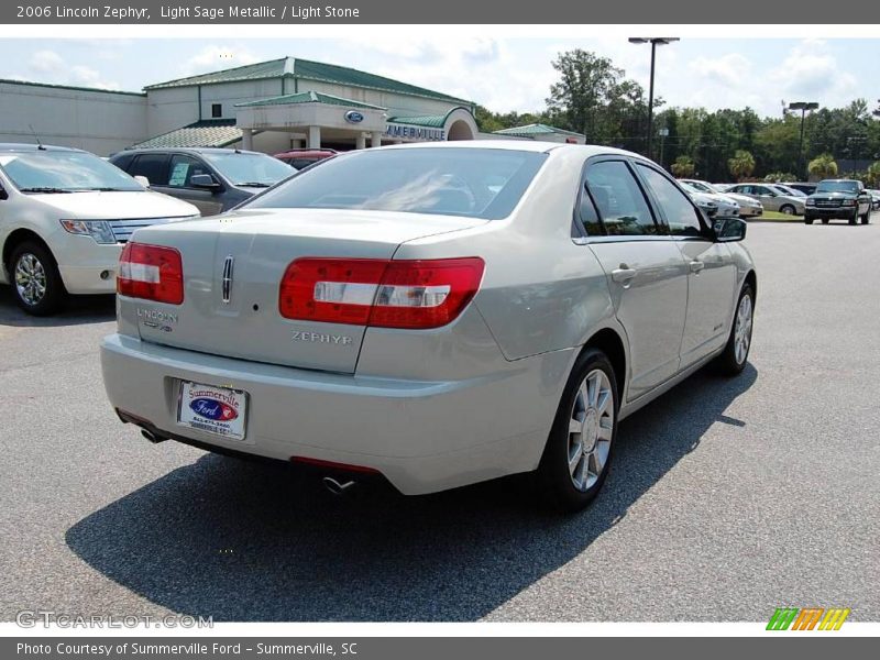 Light Sage Metallic / Light Stone 2006 Lincoln Zephyr