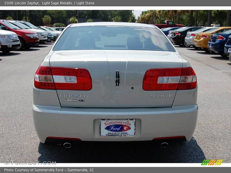 Light Sage Metallic / Light Stone 2006 Lincoln Zephyr