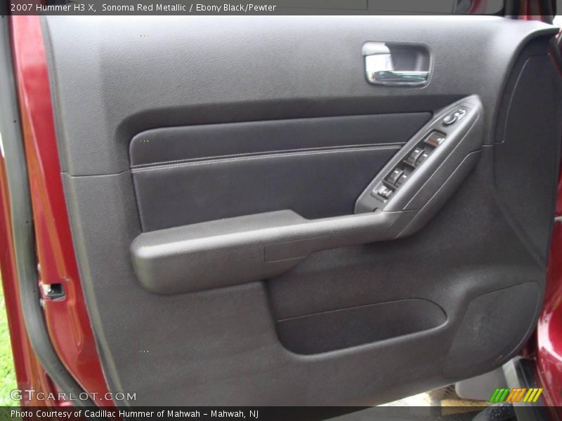 Sonoma Red Metallic / Ebony Black/Pewter 2007 Hummer H3 X