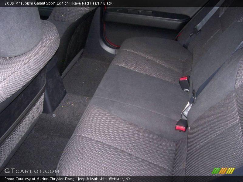 Rave Red Pearl / Black 2009 Mitsubishi Galant Sport Edition