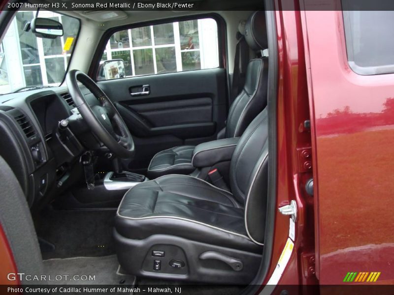 Sonoma Red Metallic / Ebony Black/Pewter 2007 Hummer H3 X
