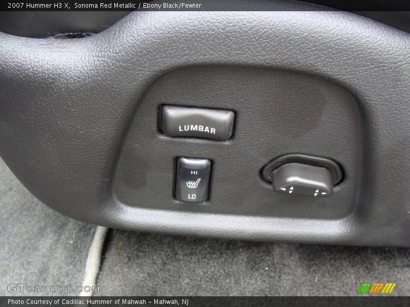 Sonoma Red Metallic / Ebony Black/Pewter 2007 Hummer H3 X