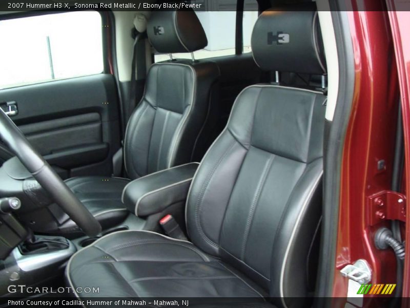 Sonoma Red Metallic / Ebony Black/Pewter 2007 Hummer H3 X