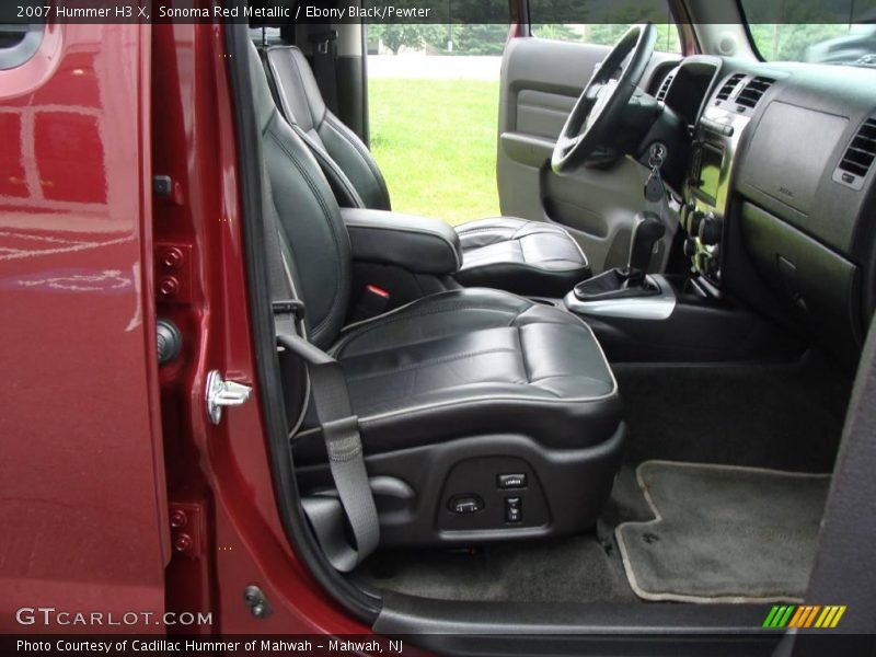 Sonoma Red Metallic / Ebony Black/Pewter 2007 Hummer H3 X