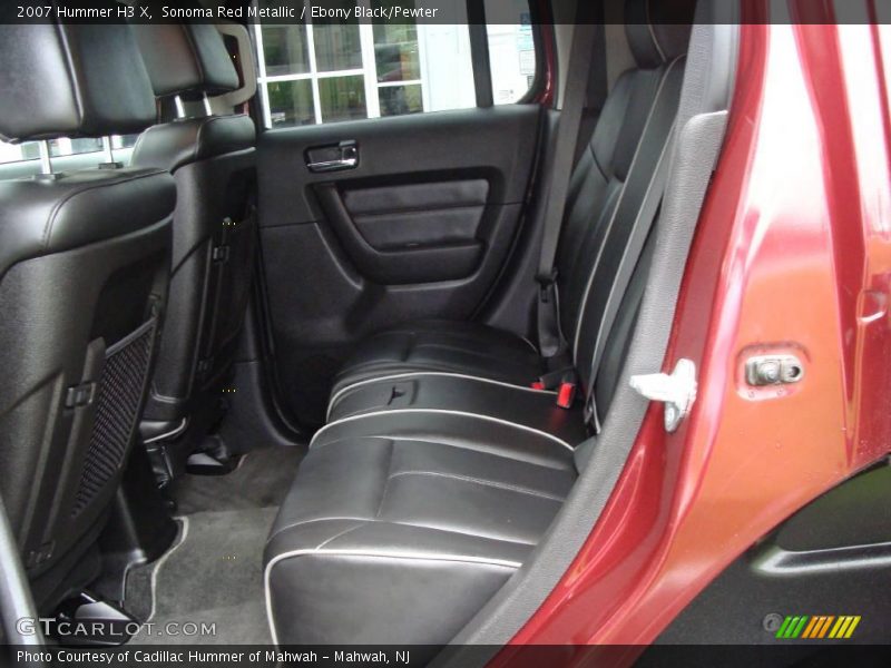 Sonoma Red Metallic / Ebony Black/Pewter 2007 Hummer H3 X