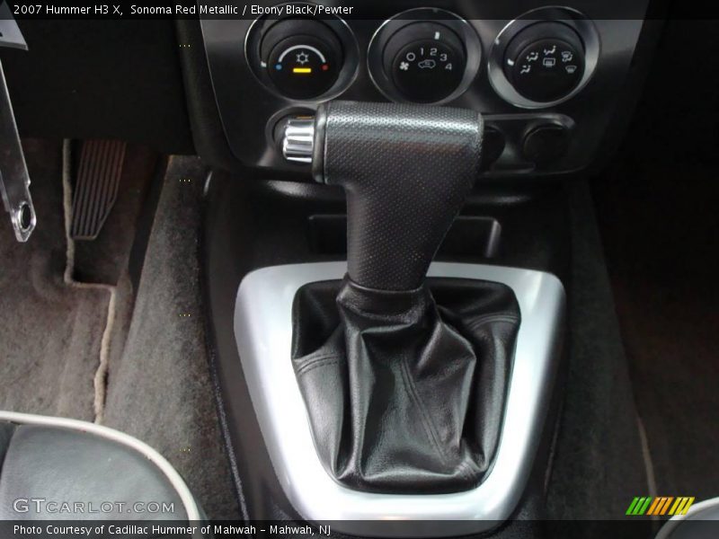 Sonoma Red Metallic / Ebony Black/Pewter 2007 Hummer H3 X