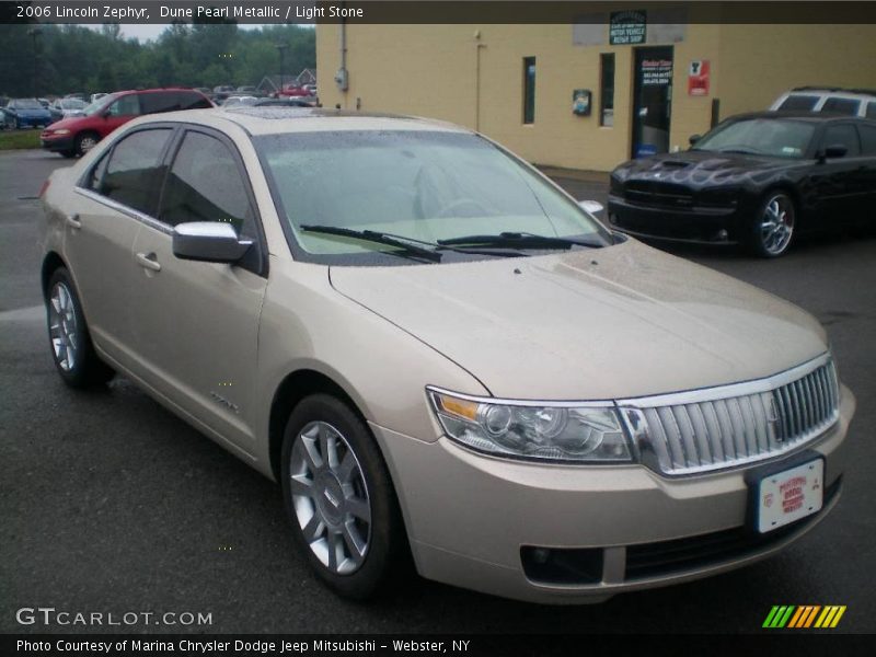 Dune Pearl Metallic / Light Stone 2006 Lincoln Zephyr