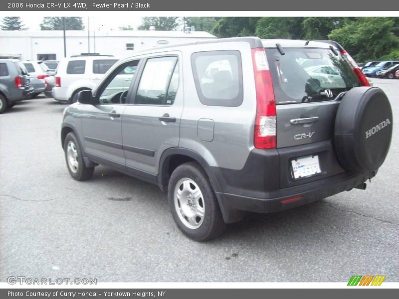 Pewter Pearl / Black 2006 Honda CR-V LX 4WD