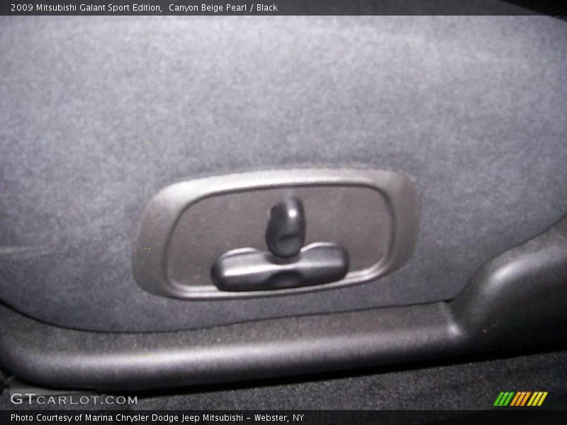 Canyon Beige Pearl / Black 2009 Mitsubishi Galant Sport Edition