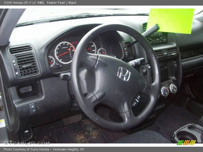 Pewter Pearl / Black 2006 Honda CR-V LX 4WD